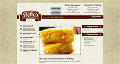 Desktop Screenshot of dekesbar-b-que.com